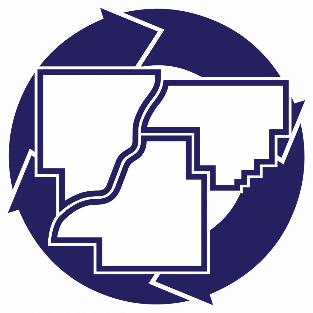 Tri-County Regional Planning Commission logo featuring the outlines of Peoria, Tazewell, and Woodford counties